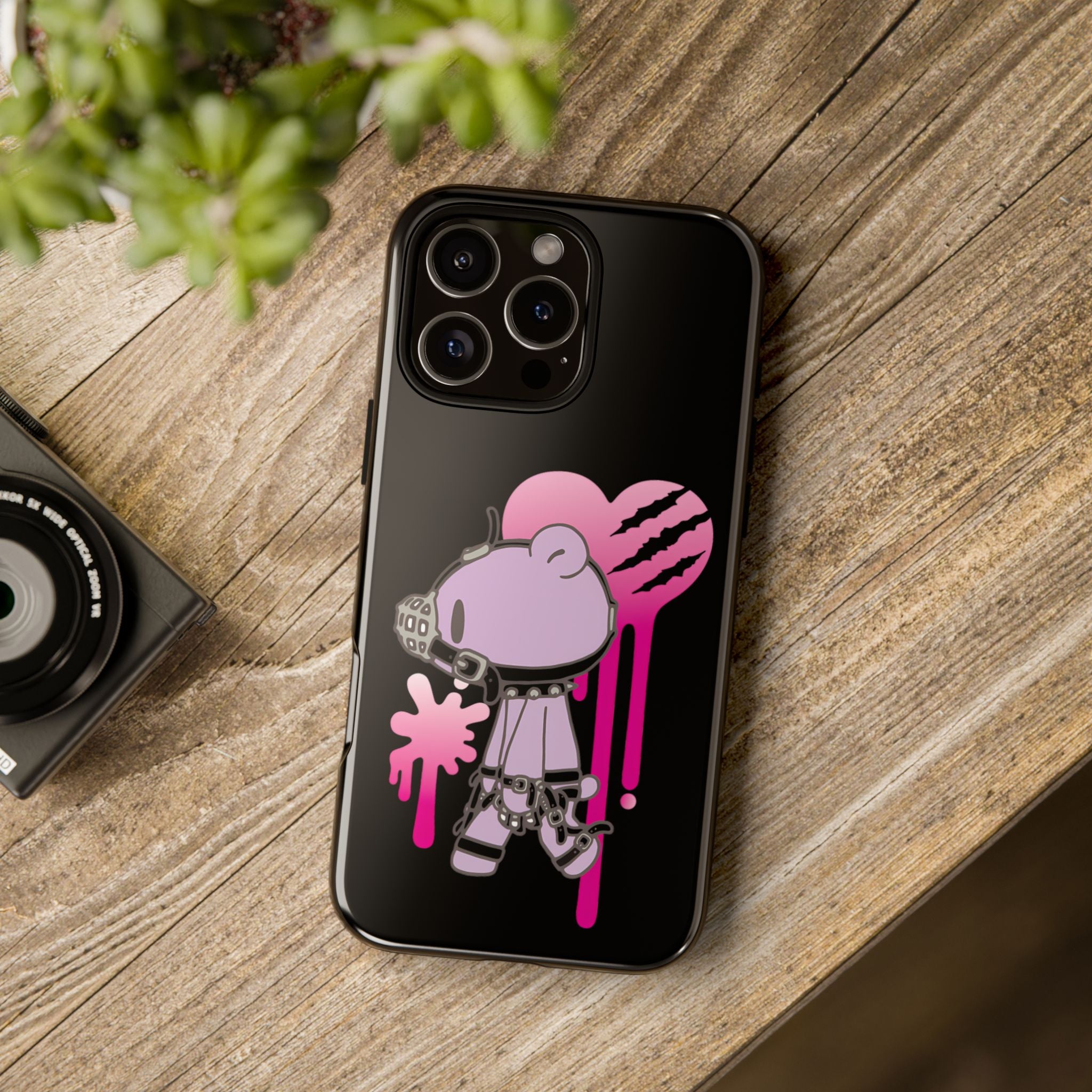 Gloomy Bear x DEDGRL6 "Jelly Heart" Tough Cases